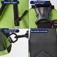 thumbnail image 3 of EGNMCR Women's Adjustable Crossbody Bag Convertible Chest Shoulder Bag With Multiple Pockets Nylon Backpack, 3 of 6