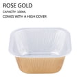 thumbnail image 2 of Agiferg Foil Cupcake Cups Square Lid Cupcake Cups, Mini Cupcake Cups Kitchen Baking Cups 100 PCS, 2 of 2
