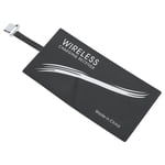 Stable Performance Adopt Self-adhesive Silicone Wireless Charger Receiver, Wireless Charger Adapter, Easy To Use For Mobile Phones