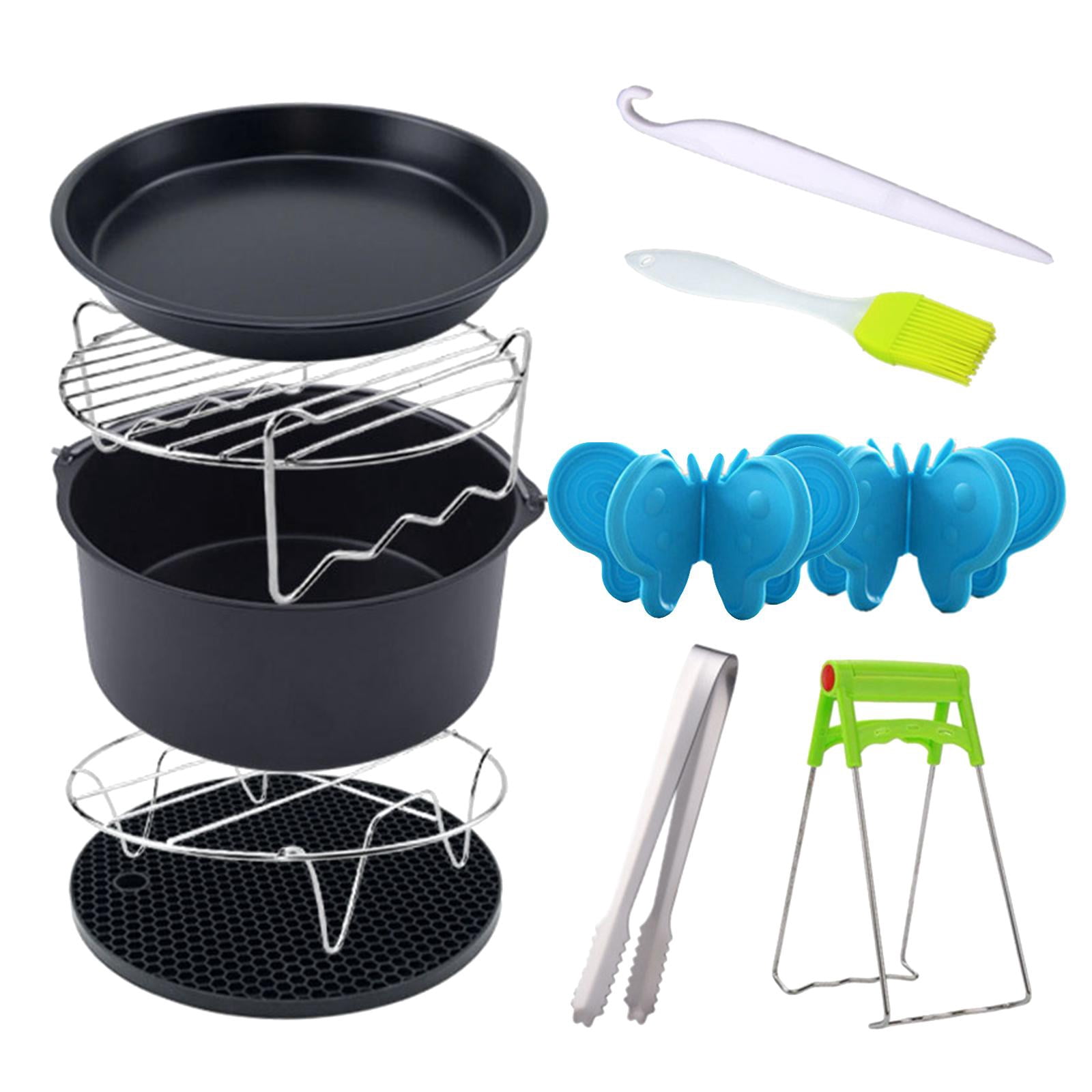 veasfak 10 Pieces Non-Stick Air Fryer Accessories, Air Fryer Replacement Air Fryer Parts 16CM