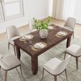 thumbnail image 1 of Farmhouse Dining Table for 4-6 – 63" Large Rectangular Wooden Kitchen Table – Heavy-Duty 81 lbs Frame, Stable Build – Perfect for Dining Room, Family Gatherings, 1 of 9