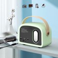 thumbnail image 3 of Retro BT Speaker, Small Handheld Portable Vintage Decor for Home Outdoor DW21, 500mAh, 3 of 7