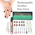 thumbnail image 2 of Portable Electric Nail Drill Kit Nail File Polishing Tool Professional, 2 of 6