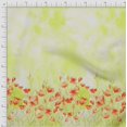 thumbnail image 2 of oneOone Cotton Poplin Fabric Leaves & Flower Panel Fabric Prints By Yard 42 Inch Wide, 2 of 3
