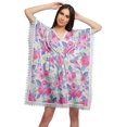 thumbnail image 1 of Moomaya Robe Courte de Caftan de Plage, Robe de Couverture Imprimée, Kaftan pour Femmes, Tenue de Plage, Couverture, 1 of 4