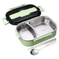 thumbnail image 3 of Vaidha Lunch Box 304 Stainless Steel Compartment Lunch Box Thickened Insulation Heating Fast Food Box Students Work Travellers Lunch Box, 3 of 6
