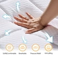 thumbnail image 3 of 12 Inch Full Size Mattress , Hybrid Memory Foam Mattress in a Box with Pocket Spring for Pressure Relief & Comfort Sleep, CertiPUR-US, 100 Nights Trial, 3 of 8