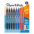 thumbnail image 1 of Paper Mate Profile Gel Pens, Medium Point (0.7 mm), Retractable, Assorted Colours, 8 Count, 1 of 6