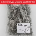 thumbnail image 1 of 500 Pcs 0.8mm Hot Stapler Staples for Car Bumper Plastic Welder Repair Kit, 1 of 9