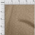 thumbnail image 2 of oneOone Cotton Poplin Brown Fabric Abstract Fabric For Sewing Printed Craft Fabric By The Yard 42 Inch Wide, 2 of 5