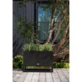 thumbnail image 3 of Veradek Block Series Raised Long Box Plastic Planter - (32 in., Black), 3 of 9