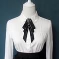 thumbnail image 2 of Élégant Nœud Papillon Ajustable pour Femmes Filles Accessoire de Mode Stylé Formel Fête Mariage Couvre-Cou, 2 of 5