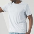 thumbnail image 3 of QIPOPIQ T-Shirts Décontractés pour Hommes Coupe Ajustée à Manches Courtes Doux Légers Col en V/col Ras du Cou Liquidation, 3 of 6