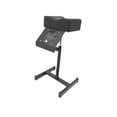thumbnail image 4 of Bunblic Pedicure Chair Footstool Assistance with Vacuum Cleaner Leg Support Manicure Stool Foot Stand for Work Massage Home Nail Tech Black, 4 of 8