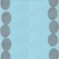 thumbnail image 1 of Ahgly Company Tapis d'Intérieur Lavable en Machine Carré Bleu Transitionnel Koi Bleu, 4 Pieds Carré, 1 of 7