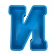 thumbnail image 1 of Meitianfacai Cake Mould Large Letter Molds, Large Alphabet Epoxy Resin Mould English Letter Alphabet Letter, 1 of 2