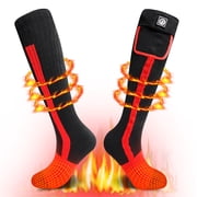 Savior Heat Winter Heated Sock Rechargeable Battery Stocking Women Electric Heating Ski Socks Sports Man Thermal with Warmer Foot
