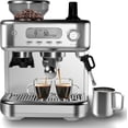 thumbnail image 1 of EastVita Machine with Grinder Cappuccino and Latte Maker with Powerful Milk Frother for Home Barista, LCD Display,Stainless Steel Coffee Maker, 1 of 7