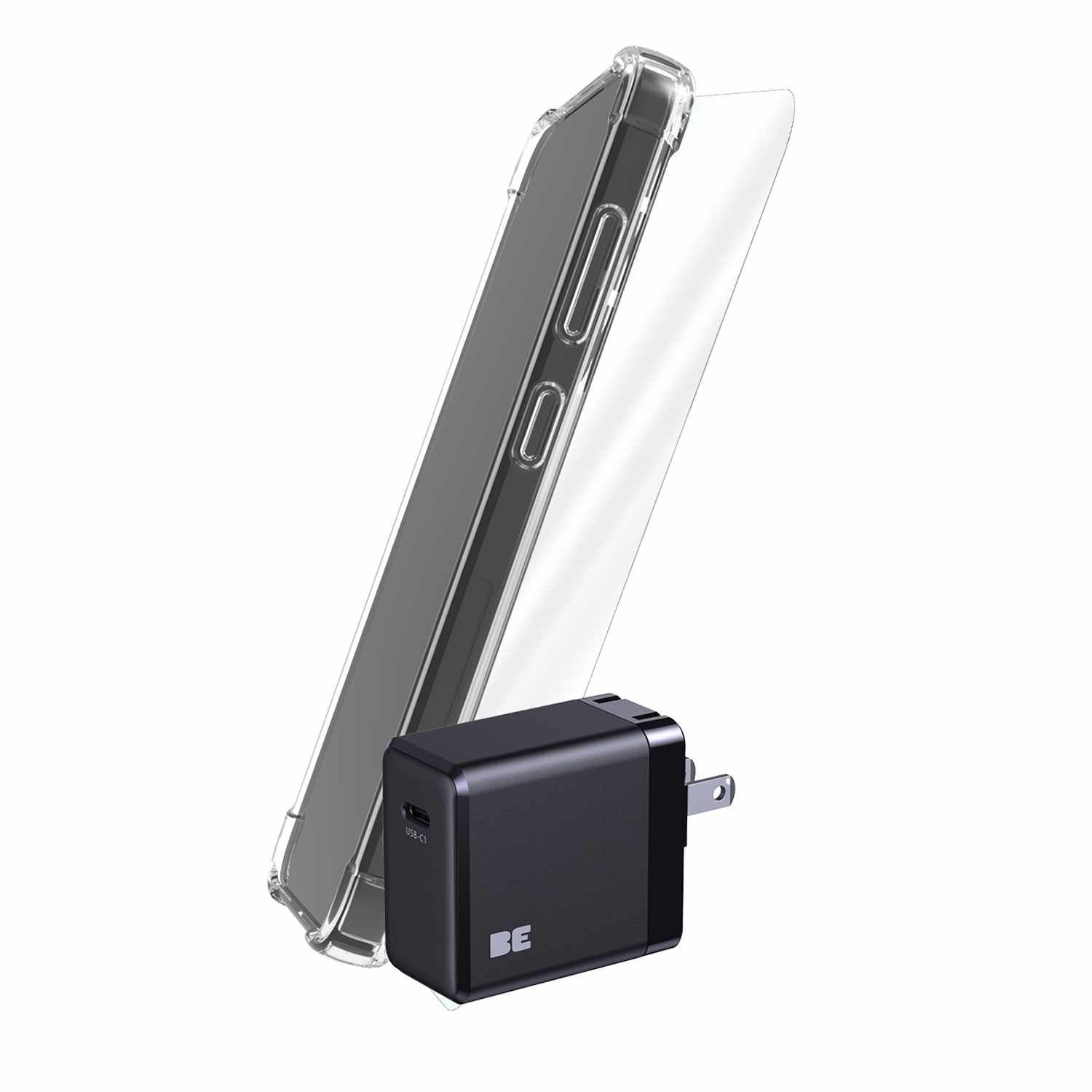 Blu Element Total Protection Bundle with Magnetic Case, Screen Protector and Wall Charger for Samsung Galaxy S26