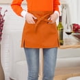 thumbnail image 2 of Waist Short Apron Hotels Restaurant Cafe Waiters and Waitresses Uniforms Aprons, 2 of 2