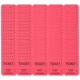 thumbnail image 1 of SHISUYAN 100pcs Raffle Tickets Amusement Park Tickets Universal Tickets Tickets Label, 1 of 8