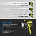 thumbnail image 3 of Wagan 4322 Brite-Nite WR600 Waterproof LED Rechargeable Spotlight, Yellow, 3 of 6