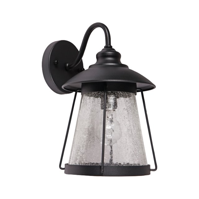 Xtricity - Applique Murale Extérieure, Largeur 9 Pieds', de la Collection Brooke, Noir