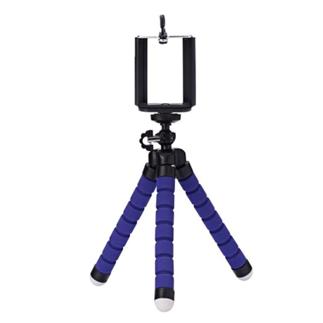 Mistaha Mobile Phone Tripod Mini Flexible Sponge Octopus Shape Tripod Smartphone Camera Bendable Tripod