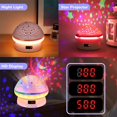 thumbnail image 4 of PENGXAING Star Projector Night Light w/8 Modes RC Starry Projector Light 360°Rotation Galaxy Sky Projector for Kids Room, 4 of 8