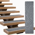 thumbnail image 4 of Aodebiao Non-Slip Stair Treads with Adhesive Backing - Soft Anti-S Carpet Mats for Indoor Steps, Pets & Elderly Safety - Durable Polyester Non-Slip Rug Runner for Home Staircase, 4 of 6