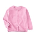 thumbnail image 2 of Cowsor Little Girl Knit Cardigan Sweater - Toddler Button Down School Uniforms Cardigan, 2 of 6