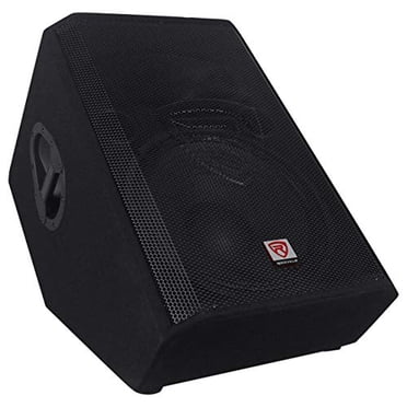 Rockville RSM15A 15 Pouces 1400 Watts Haut-Parleur de Scène Actif Bidirectionnel pour Plancher
