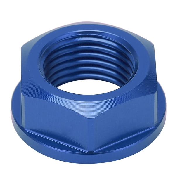 Écrou d'Essieu de Roue, Écrou de Moyeu de Roue de Moto Durable Léger Plus Fort Remplacement pour CRF250R 04-21 pour Moto Rouge, Bleu