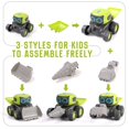 thumbnail image 2 of RC Robot Toys, Electric Remote Control Car Toys, Learning and Training Technology Vehicles, Assembling Remote Control Robot with Lights / Music, Kids RC Car, 2 of 7