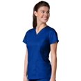 thumbnail image 1 of EON Women's COOLMAX V-Neck Solid Scrub Top, 1 of 2