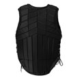 thumbnail image 4 of Equestrian Vest Professional EVA Padded Horse Riding Protector Gear Mesh Waistcoat Unisex for Kids Children Adult Men L, 4 of 7