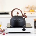 thumbnail image 4 of fastboy Whistling Tea Kettle 2.5L Anti Heat Handle for Stoves Stove Top Cooker Type 3 2.5L, 4 of 6