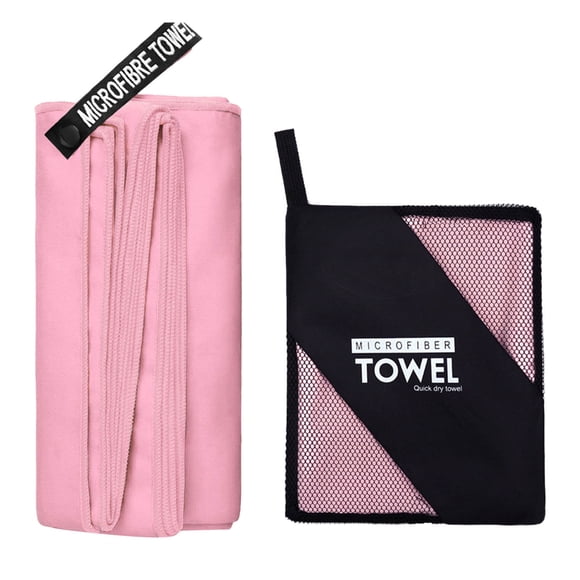 2 Pcs Serviette en Microfibre Super Absorbante et Durable pour Voyage et Sports
