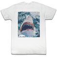 thumbnail image 1 of T-Shirt pour Adulte Blanc « Jaws Greetings » 6TG, 1 of 2