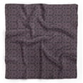 thumbnail image 1 of Bimba Black Dots & Circle Geometric Pure Silk Printed Head Bandanas Summer Neck Wrap Scarf 40 x 80 Inches, 1 of 6