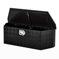 thumbnail image 1 of AKDSteel Aluminum Trailer Tongue Box, 36"x12"x12" Heavy Duty Storage With Lock and Keys, Utility Truck Tool Box Storage Organizer, Tool Chest for Pickup Truck Bed, RV, 1 of 6