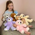thumbnail image 2 of MorisMos 7 Packs Teddy Bears 14'' Bulk Stuffed Animals Plush Bear 7 Colors, 2 of 8
