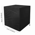 thumbnail image 3 of KER Air Conditioner Cover Square Weather Proof Heavy Duty Air Conditioner Cover Durable AC Winter Cover For Outside Unit Designed To Fit Your Exact AC Unit Perfectly, 3 of 7