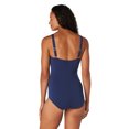 thumbnail image 3 of Speedo Maillot de Bain une Pièce pour Femmes Endurance+ Débardeur Froncé avec Bretelles Réglables - Caban, Taille : 12, 3 of 4