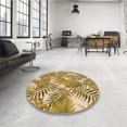 thumbnail image 4 of Ahgly Tapis Rectangulaire Lavable en Machine Intérieur Transitionnel Bisque Brun Foncé, 7 Pieds x 10 Pieds, 4 of 7