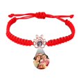 thumbnail image 1 of Custom Photo Bracelets Braided Rope Personalized Photo Projection Bracelet, 1 of 9