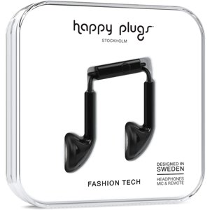 Happy Plugs Stockholm Unik edition écouteurs micro & à distance Noir