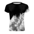thumbnail image 1 of LUOGENLI T-shirts pour Hommes Impression Numérique 3D Col Rond Manches Courtes Pull T-shirts Graphiques Pêche Saint-Patrick Bleu TTTG, 1 of 4