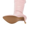 thumbnail image 5 of LSLJS Bottes Cuissardes à Talons Hauts pour Femmes, Chaussures pour Femmes Aguichant d'Hiver à Bout Pointu à Talons Hauts Fins, Bottes Hauteur Genou pour Femmes, 5 of 5