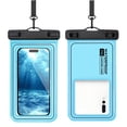 thumbnail image 2 of Birdeem Waterproof Phone Pouch,Universal 7X3.5 Inch Touchscreen Dry Bag Case with Lanyard,Submersible Protector for Swimming Hiking Kayaking Floating Protection, 2 of 9